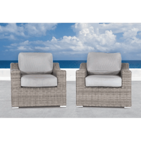 Fully Assembled Patio Chair with Cushions 2